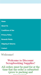Mobile Screenshot of discountscrapbooking.com.au